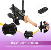 Automatic Sex Machine Gun Realistic Dildo 120W Powerful 360¡ã Adjustable with 1 Remote Control